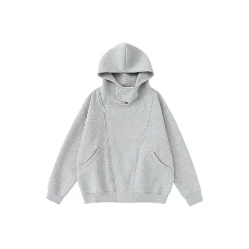 SIL VITIN Светло-серый унисекс свитшоты