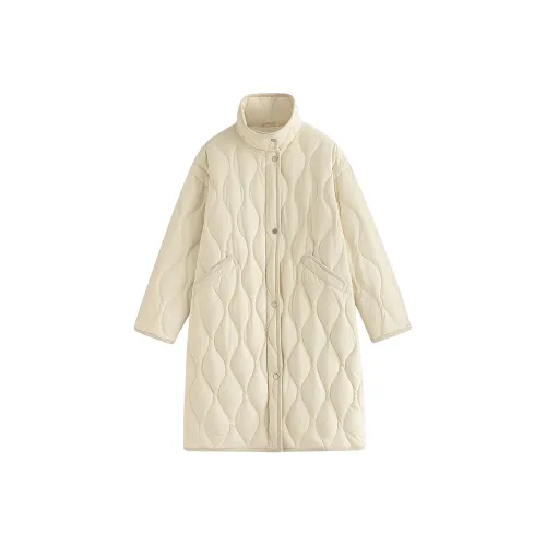 Inman Кремовый Абрикос Женские Пуховики