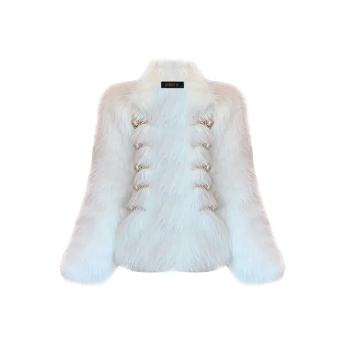 ONNFB Белый Женские Меховые изделия