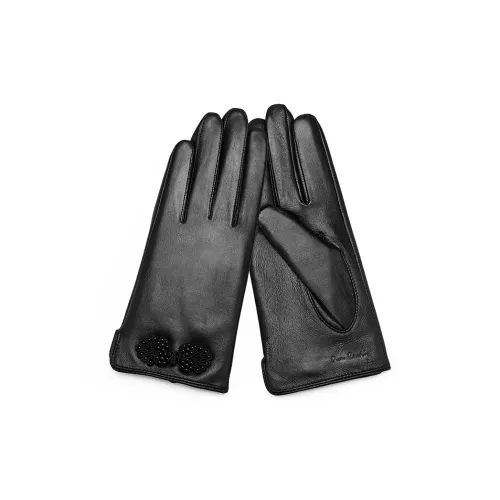 PIERRE CARDIN Sheepskin Перчатки Женские Черные