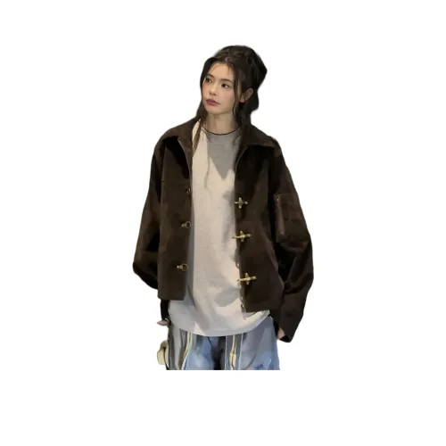 MUCCHIC Коричневый Женский Куртки