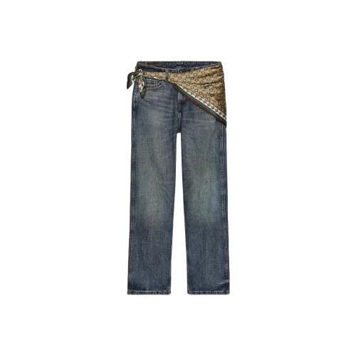 ZARA ZW Series Blue Women's Jeans ZARA ZW Series Синие Женские Джинсы