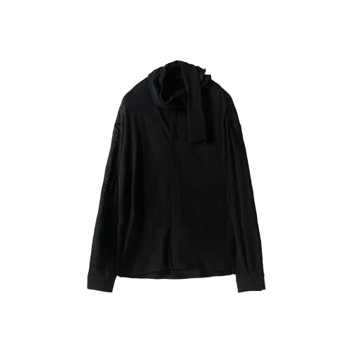 HUANXIANGZHE 100% Американская Мериносовая Шерсть Рубашка Унисекс