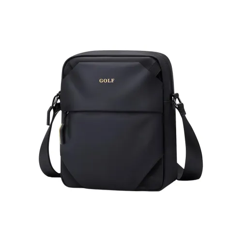 GOLF Oxford Маленькая квадратная сумка сумка через плечо плечевая сумка средний размер мужская черная серая