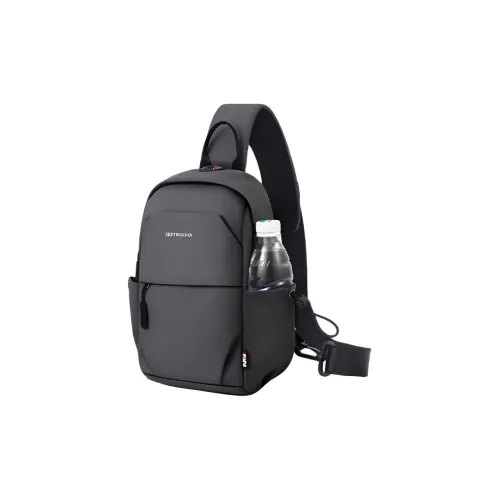 SEPTWOLVES Oxford Sling Bag Small Unisex Gray SEPTWOLVES Оксфорд Слинг Сумка Маленькая Унисекс Серый