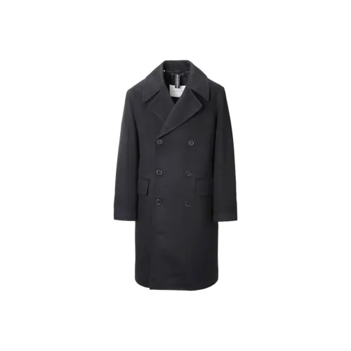 Mackintosh Черное Мужское Пальто