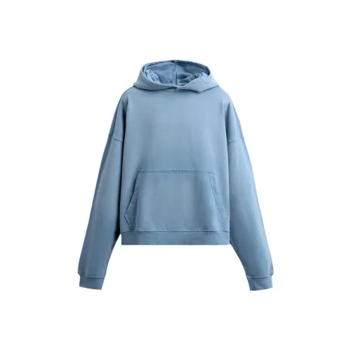 ZARA Светло-синие мужские свитшоты