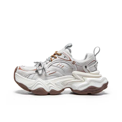 MQ Low Топ Беговые кроссовки с толстой подошвой Женские