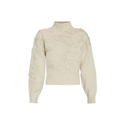 CULT GAIA Крем Женские Свитеры