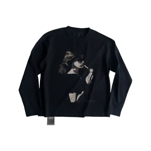 H.V.G.A Черный Унисекс T-рубашки