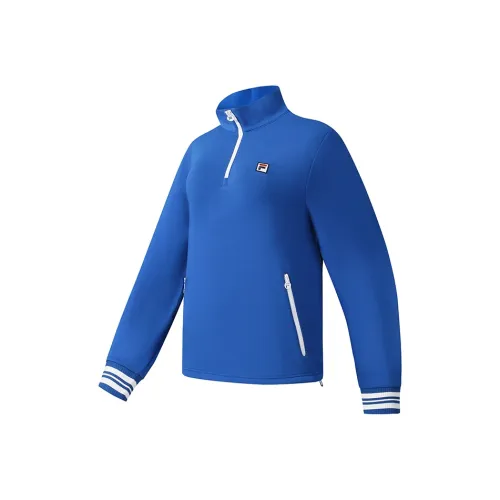 FILA Теннис Толстовка Женская Golden Ромб Синий