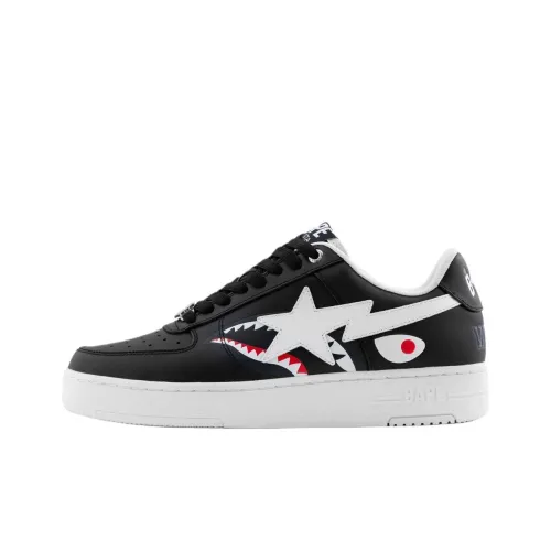 A BATHING APE BAPE STA Shark Low Top Скейтборд Кроссовки Мужские