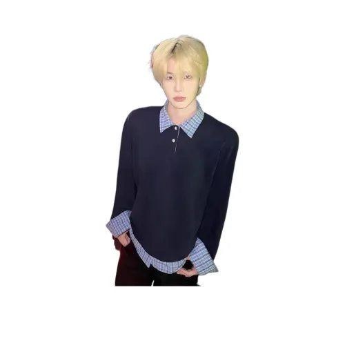 SOUL WORKER Темно-синий Унисекс Свитшоты