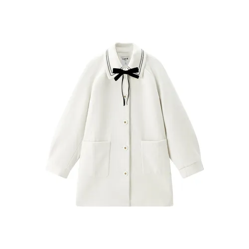 LEDIN Экрю В наличии Женское пальто