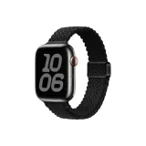 [Black] Магнитная застежка, тонкий, нейлоновая ткань, вязаная ткань, ремешок