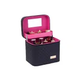 808 Однополосный, вышивка, клетка, черный