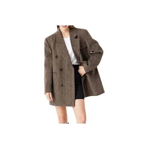 QTUR Кофе Женские Деловые костюмы