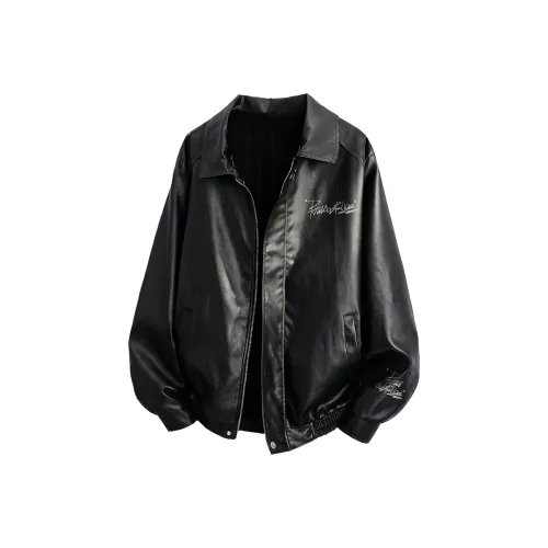 PAUL COSTELLOE Кожа Куртка Унисекс