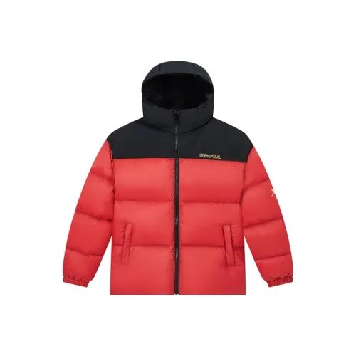 XTEP Пуховик 100 175 Драгоценный камень Алмазно-красный Детский