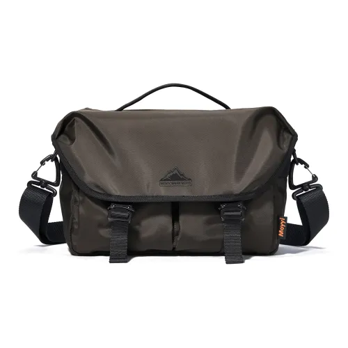 MOYYI Оксфорд Сумка через плечо Большая Мужская Чайный Умбра