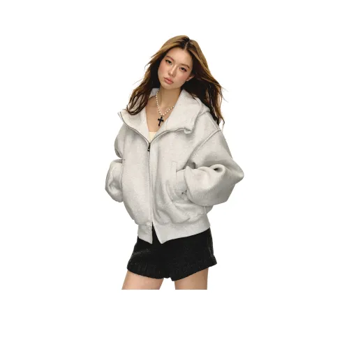 Aaisup Свитшот Женский Белый Фотиния Серый