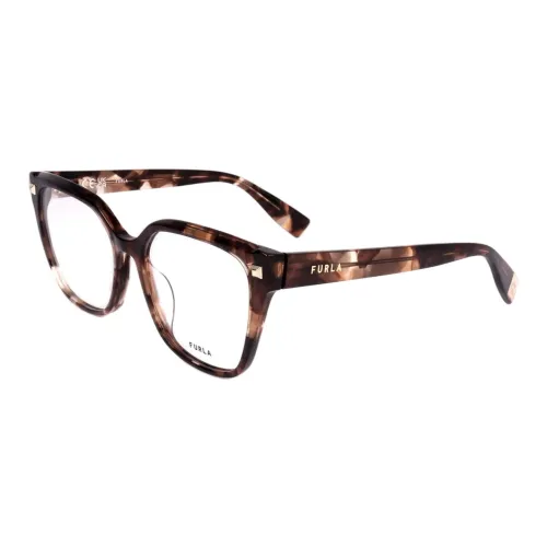 Furla Ацетат Квадратные Оправы для Очков Женские Черепаховый