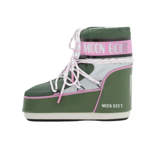 MOON BOOT ICON SHORT Сноубутсы Женские Зеленый