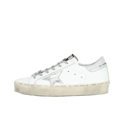 Golden Goose Hi Star Скейтборд Кроссовки Женские Белые Серые