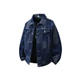 Синяя джинсовая куртка