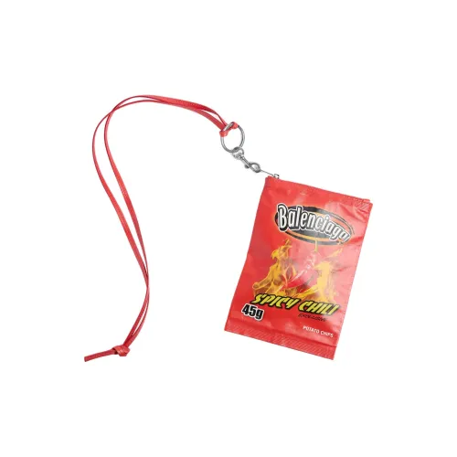 Balenciaga Чехол для телефона из коровьей кожи унисекс красный