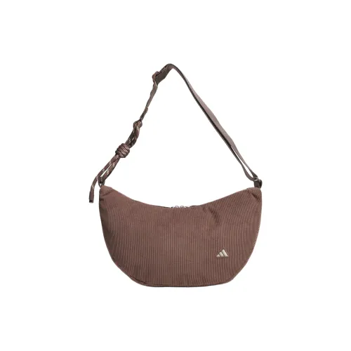 Adidas Вельвет Сумка через плечо Женская Темно-коричневый