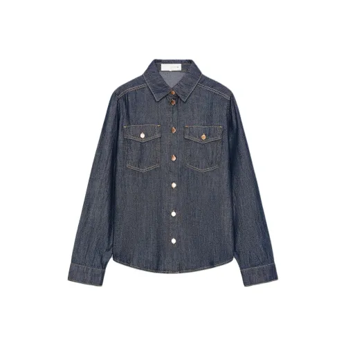 ZARA Синие Женские Рубашки