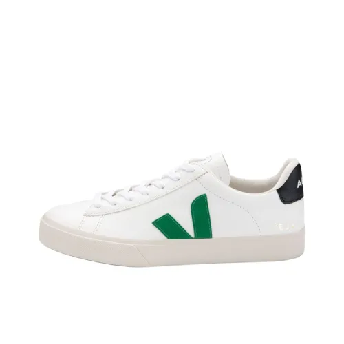 VEJA Campo Low Топ Стильные Скейтбординги Унисекс Белый