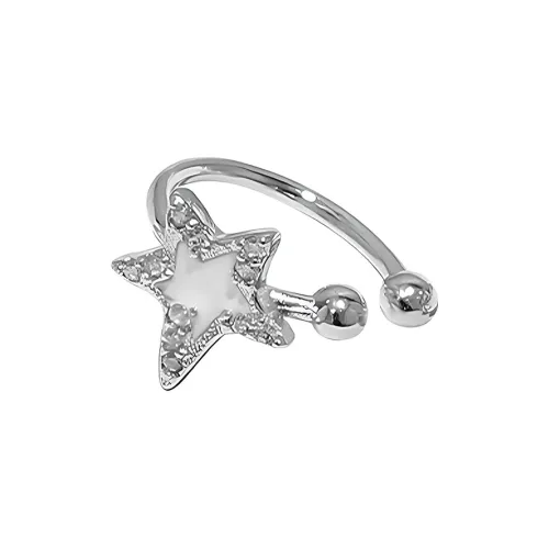 SHEEHHYY Сплав Нижняя заколка Серьги On Женские