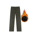 Армейский зеленый с флисовой подкладкой