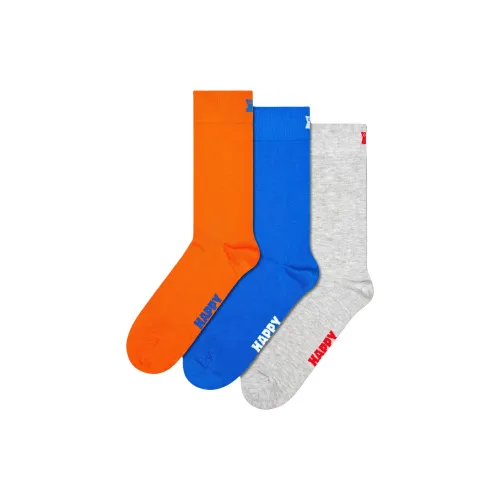 Happy Socks Оранжевые Унисекс MID Носки до икры