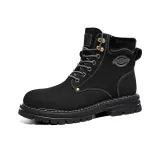 Черный с флисовой подкладкой