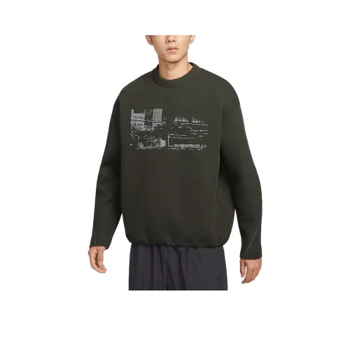 nike Зеленый Мужской Свитшот