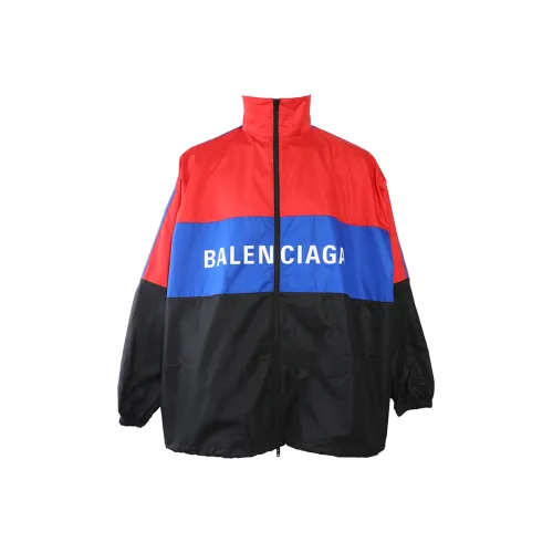 Balenciaga Куртки и Пальто Свободного кроя Мужской Красный Черный