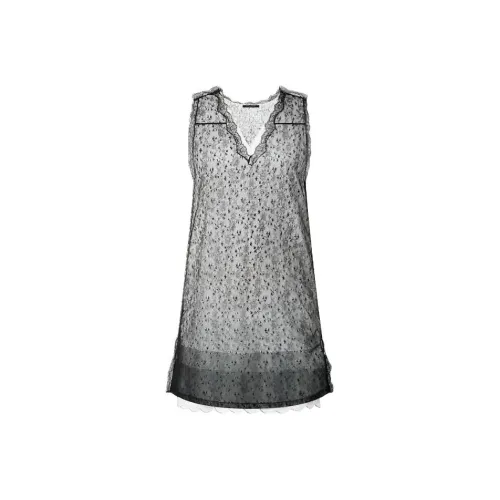 LOUIS VUITTON Новые ежеквартальные продукты LV Черные женские платья без рукавов