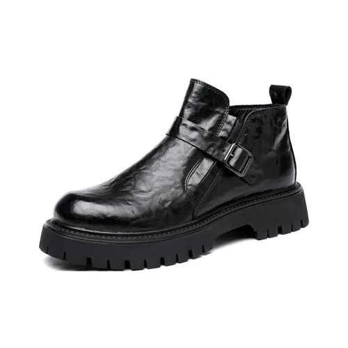 HAPPY DINO Мужские ботинки Martin черные