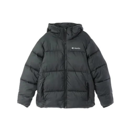 Columbia Черный Мужской Пуховик