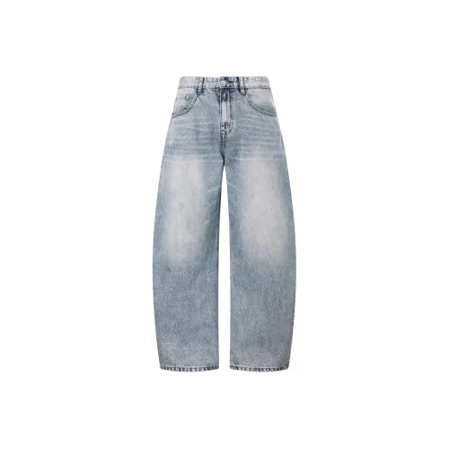 MISULI Пудрово-синий унисекс джинсы