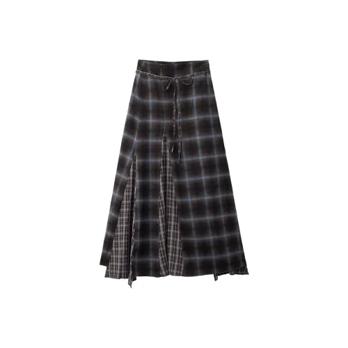 Giordano Повседневный Длинный Юбка Женские