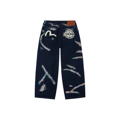 EVISU Джинсовый Синий Мужские Джинсы