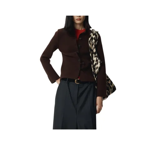 RECTO FW25 Пуговица Вверх KNIT Кардиган Свитер Женские