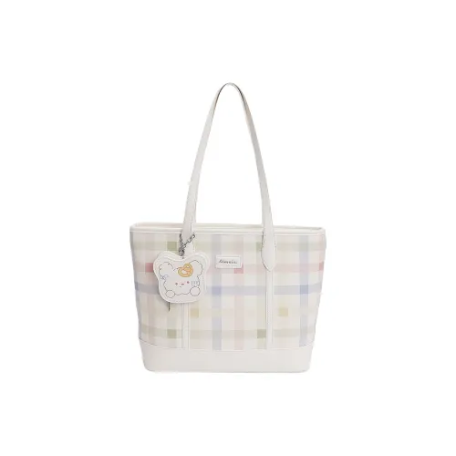 BRINCH ПУ (полиуретан) Сумка-тоут Сумка через плечо Стандартная Женская Белая