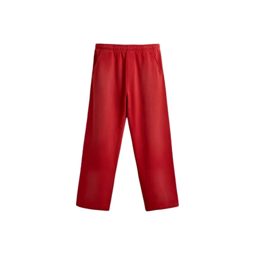 ZARA Red Men's Casual Pants ZARA Красные Мужские Повседневные Брюки