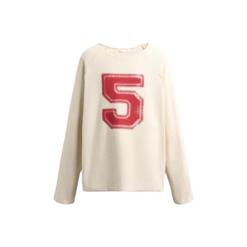 ZARA Морозный Белый Мужские T-Рубашки