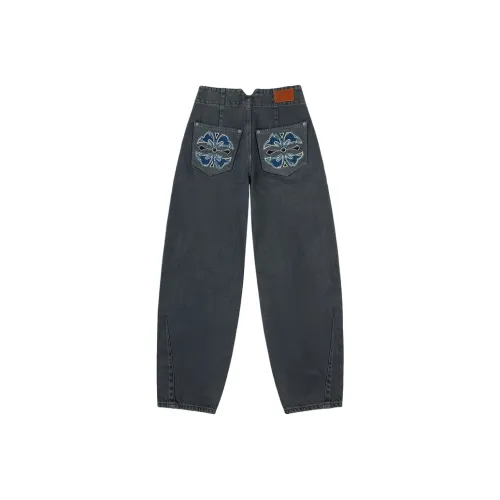 EVISU Джинсовый Синий Женские Джинсы